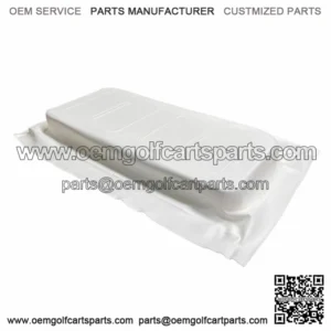 EZGO Shuttle / Express L6 / S6 / L6 Golf Cart White Front Seat Bottom Cover Only