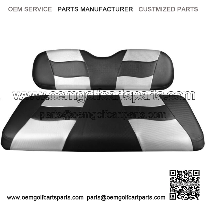 Riptide Front SEAT Cover DS Black Carbon/Silver Carbon