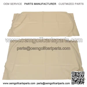 Golf Carts - Buff Front Seat Cover  For Club Car #101998201/102060501 DS 2000.5+