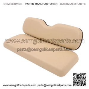 Rear Buff Golf Cart Cushion Set For Club Car DS and Precedent models