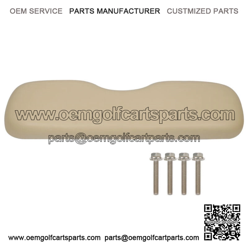 New Tan Golf Cart Front Seat Lean Back Cushion For EZGO Medalist TXT 1994-2013