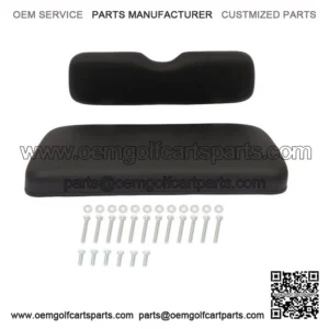 For EZGO TXT Balck Golf Cart Front Cushion Set Seat Kits