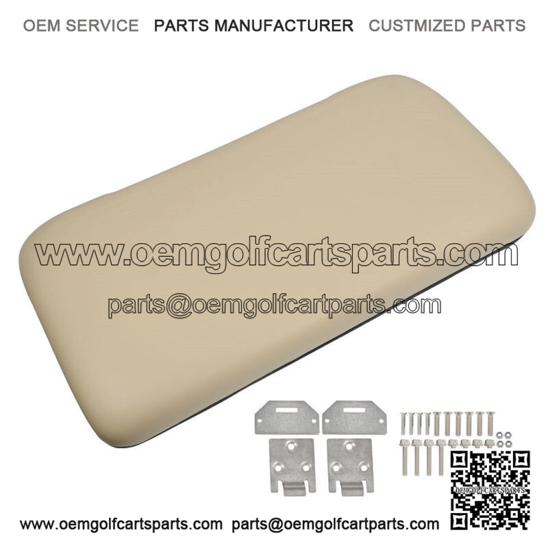 Golf Cart Tan Front Seat Bottom W/Hardware lid For EZGO Medalist TXT 1994 -2013
