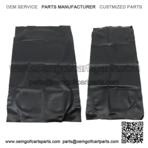 Black Color Front Seat Covers Fits For Club Car Precedent Golf Carts
