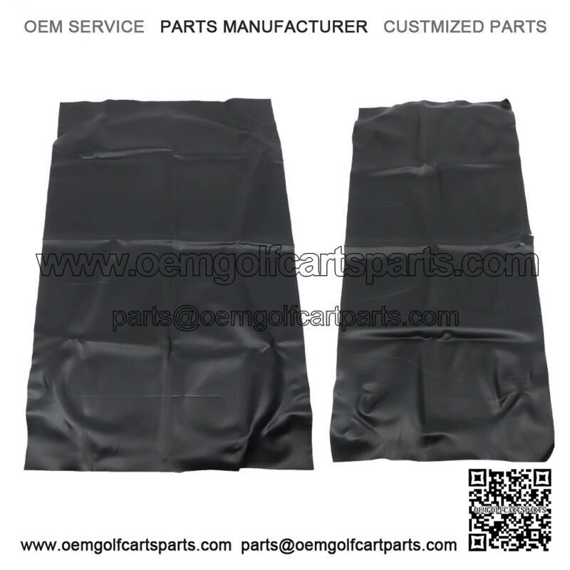 Black Color Front Seat Covers Fits For Club Car Precedent Golf Carts