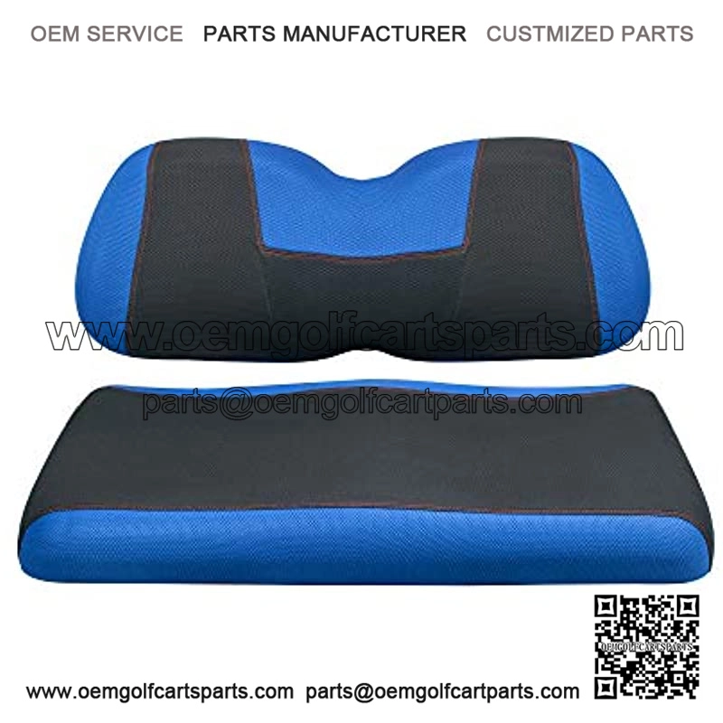 Funda de asiento YP para carrito de golf, para preprepredent y Yamaha, f??cil de instalar, transpirable, resistente al sol, antiincrustante, lavable, funda de asiento hecha de fibra de poli??ster que pu