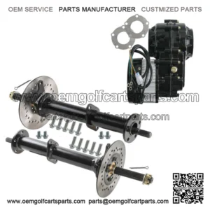 40" Go kart Rear Axle Kit 48V 500W Differential Brushless Motor Trike Golf Cart
