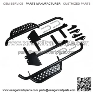 Club Car DS 2004-2013 Gas & Electric Heavy Duty Nerf Bars / Running Boards