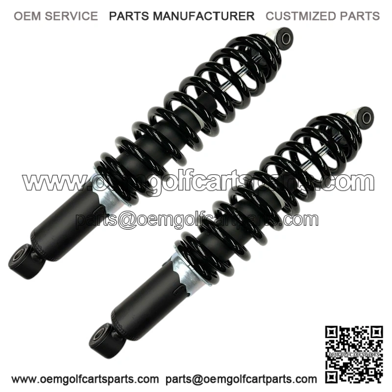Pair of 2 New Rear Coil-Over Shock Absorbers for Club Car XRT 950 (2009-2014)