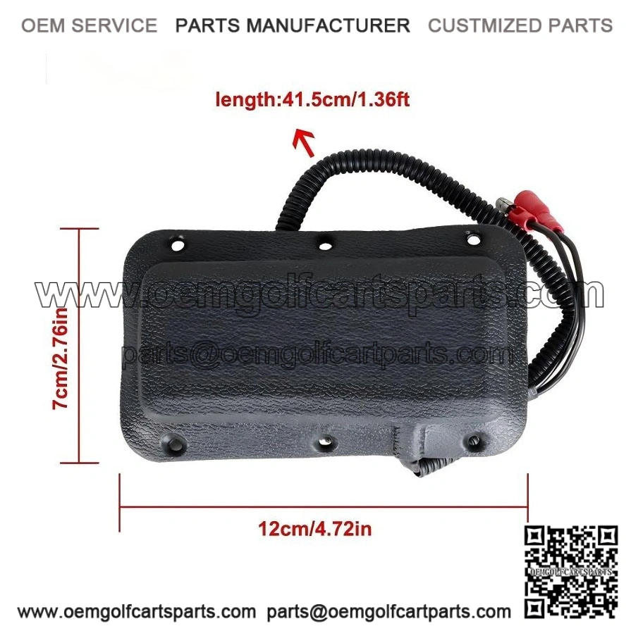 Universal Brake Light Switch / Brake Pad for Club Car, E-Z-GO, Yamaha Golf Cart - Image 2