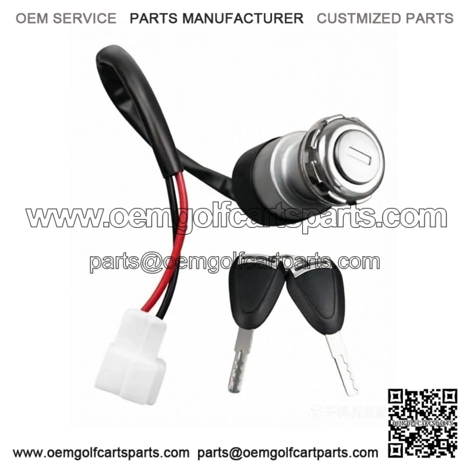 Universal Ignition and Key Set for Advanced EV and ICON Golf Carts