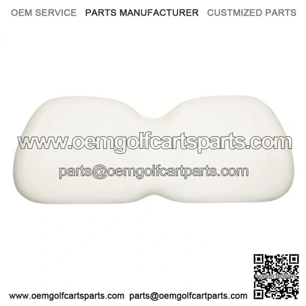 Standard White Seat Back for Club Car Golf Carts - OEM Part #103853122